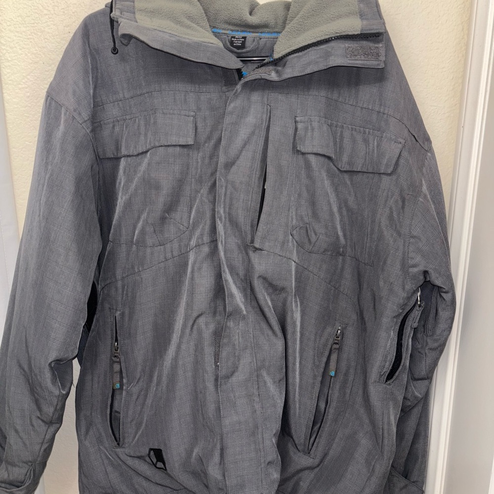 Liquid Boardwear Jacket Men’s Medium V.2500 Hooded Snowboard Ski Coat